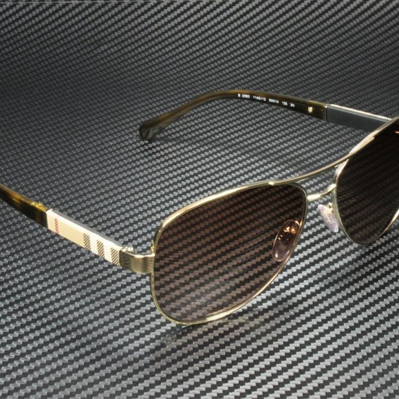 Burberry Golden Brown Gradient 59mm Sunglasses - Picture 3 of 5